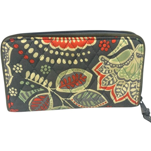Vera Bradley Zip Around Clutch Wallet - Retired Nomadic Floral - Picture 5 of 10
